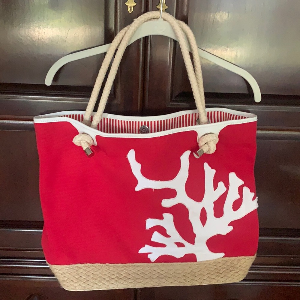 Talbots beach bag